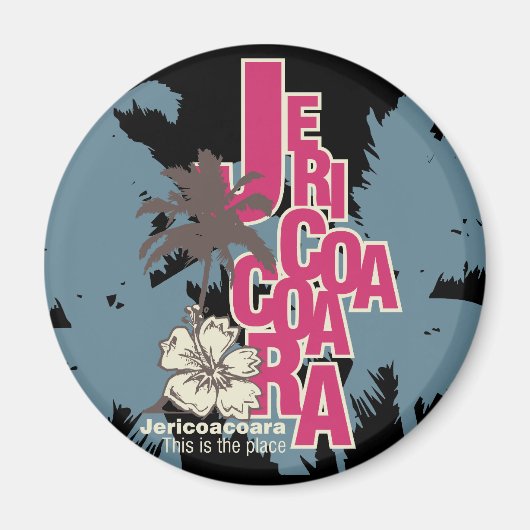 Jericoacoara T-shirts en geschenken Magneet (Voorkant)