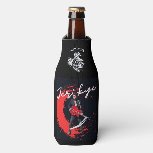 Jerikye en de Crawdads Stubbie Houder Koeler (Fles Voorkant)