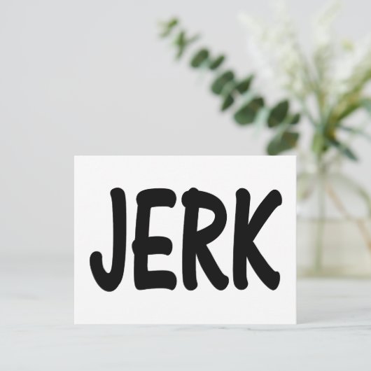 Jerk Briefkaart (Staand voorkant)
