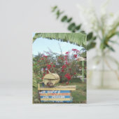 Jerk Chicken Stand in Negril, Jamaica 2011 Briefkaart (Staand voorkant)