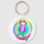 JERK DANCE logo Sleutelhanger (Voorkant)