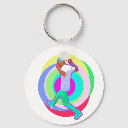 JERK DANCE logo Sleutelhanger (Voorkant)