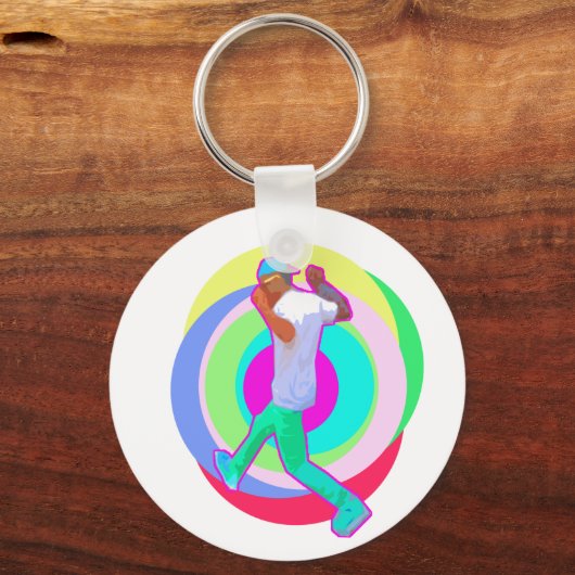 JERK DANCE logo Sleutelhanger (Voorkant)