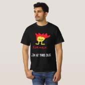jerma Fireman kijkt naar DEZE DUDE T-shirt (Voorkant volledig)