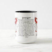 Jernigan Family Coat of Arms Mok (Midden)