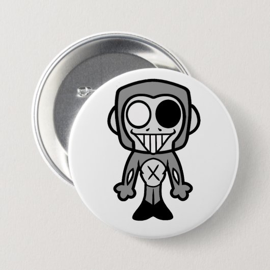 Jeroen pin (OG van Darcywu) Ronde Button 7,6 Cm (Voorkant /achterkant)