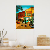 Jerome AZ "Connor Hotel" Jerome Connor Hotel Poster (Keuken)