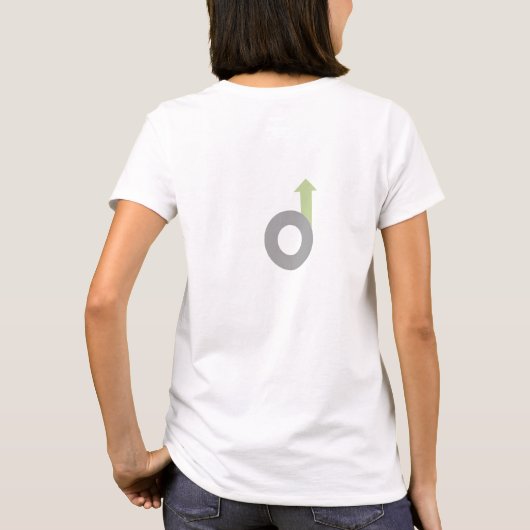 Jerome, AZ krijgt verticaal Shirt met Logo (Achterkant)