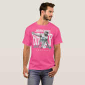 Jerome Baker Miami Spelersnaam T-shirt (Voorkant volledig)