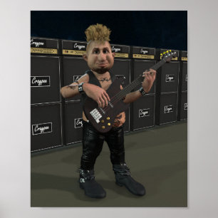 Jerome "Boom" Bloom van de Pnksters Poster