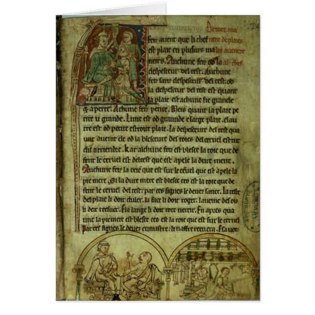 Jerome: Een arts die een patiënt bezoekt (Voorkant)