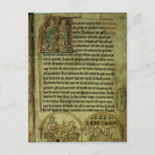 Jerome: Een arts die een patiënt bezoekt Briefkaart