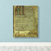 Jerome: Een arts die een patiënt bezoekt Canvas Afdruk (Insitu (Houten vloer))