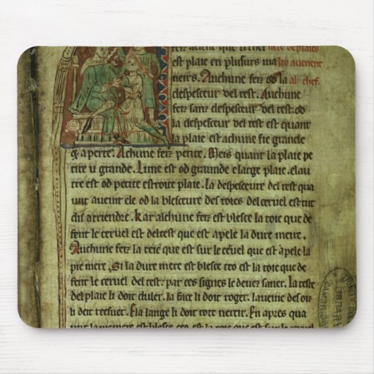 Jerome: Een arts die een patiënt bezoekt Muismat (Voorkant)