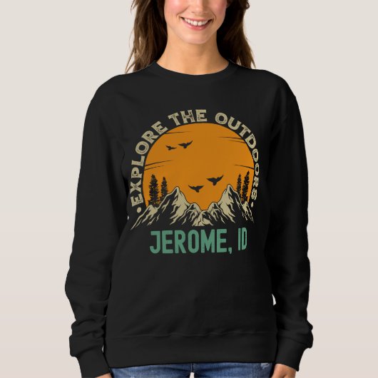 Jerome Idaho Verken de Buitenlucht Trui (Voorkant)