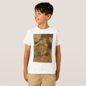 Jerome in de wilde natuur door Leonardo Da Vinci T-shirt (Voorkant volledig)