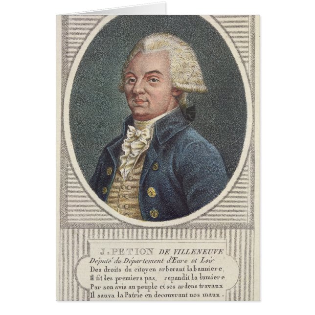 Jerome Petion de Villeneuve (Voorkant)