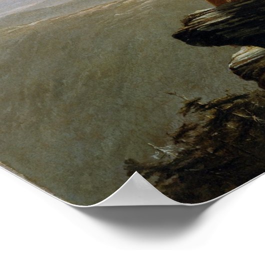 Jerome Thompson Belated Party Mansfield Mountain Poster (Hoek)