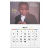 Jerrell Lyle 2011 Birthday Calendar Kalender (Mar 2027)