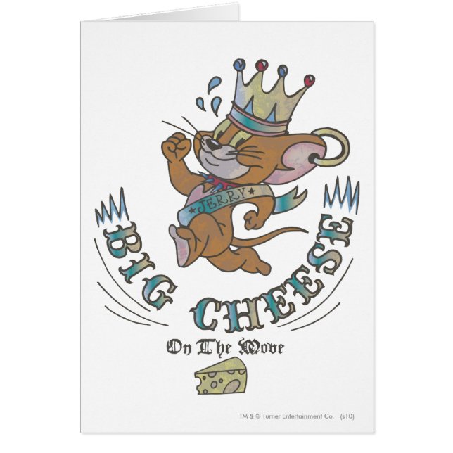 Jerry Big Cheese op de maan 2 (Voorkant)