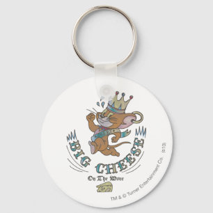 Jerry Big Cheese op de maan 2 Sleutelhanger