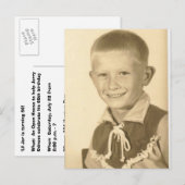 Jerry Birthday afbeelding Uitnodiging Briefkaart (Voorkant / Achterkant)