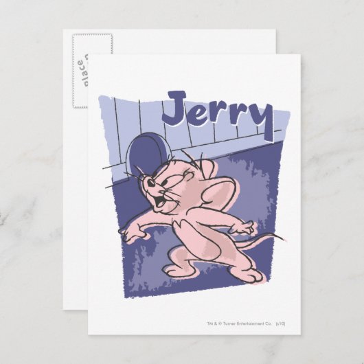 Jerry Blue Briefkaart (Voorkant / Achterkant)