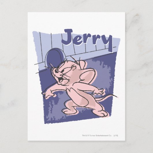 Jerry Blue Briefkaart (Voorkant)