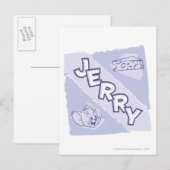 Jerry Blue Cheese Logo Briefkaart (Voorkant / Achterkant)