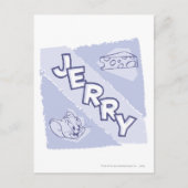 Jerry Blue Cheese Logo Briefkaart (Voorkant)