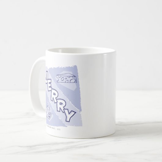 Jerry Blue Cheese Logo Koffiemok (Voorkant links)