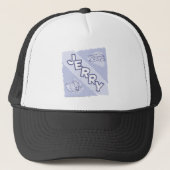 Jerry Blue Cheese Logo Trucker Pet (Voorkant)