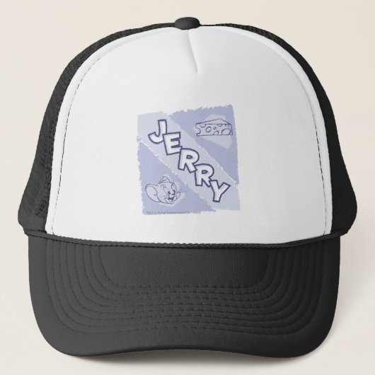 Jerry Blue Cheese Logo Trucker Pet (Voorkant)
