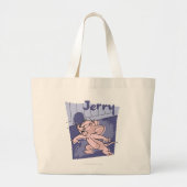 Jerry Blue Grote Tote Bag (Voorkant)