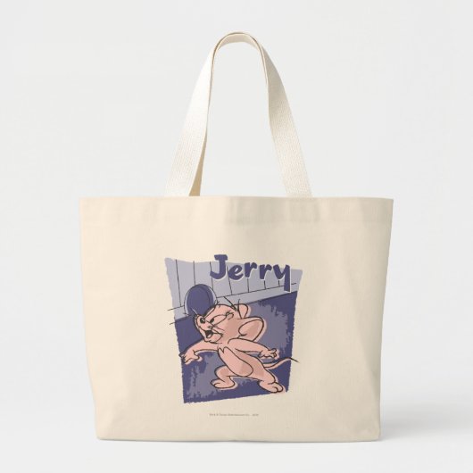 Jerry Blue Grote Tote Bag (Voorkant)