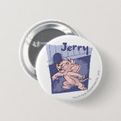 Jerry Blue Ronde Button 5,7 Cm (Voorkant /achterkant)