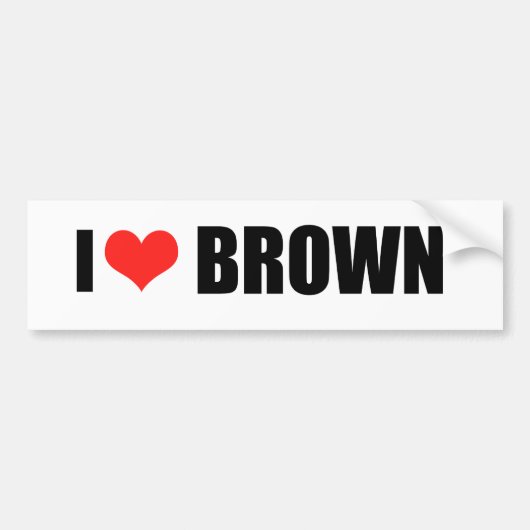 JERRY BROWN BUMPERSTICKER (Voorkant)