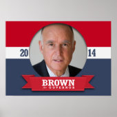 JERRY BROWN CAMPAIGN POSTER (Voorkant)