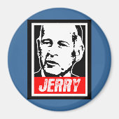 JERRY BROWN MAGNEET (Voorkant)