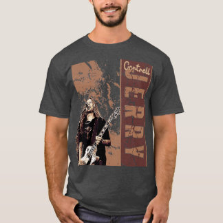 Jerry Cantrell Brown Vintage T-shirt