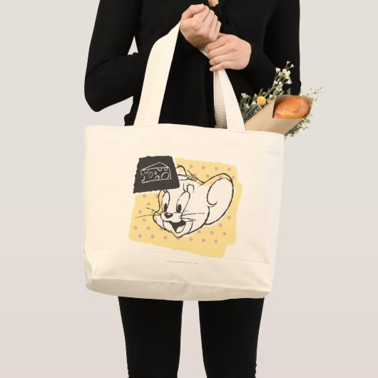 Jerry Cheese Grote Tote Bag (Voorkant (product))