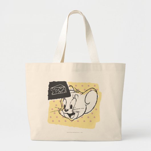 Jerry Cheese Grote Tote Bag (Voorkant)