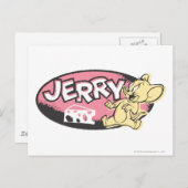 Jerry Cheese Logo Briefkaart (Voorkant / Achterkant)
