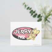 Jerry Cheese Logo Briefkaart (Staand voorkant)