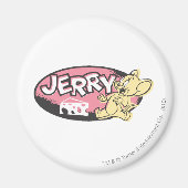 Jerry Cheese Logo Magneet (Voorkant)