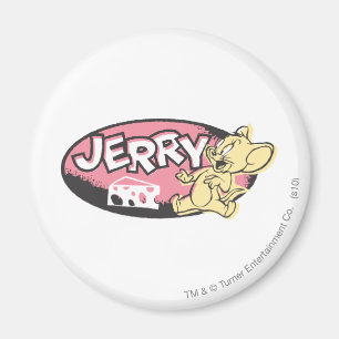 Jerry Cheese Logo Magneet