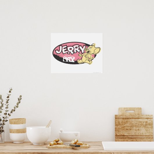 Jerry Cheese Logo Poster (Keuken)