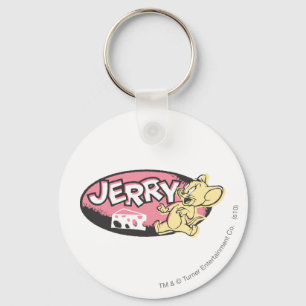 Jerry Cheese Logo Sleutelhanger