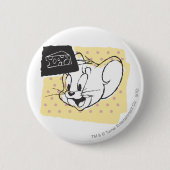 Jerry Cheese Ronde Button 5,7 Cm (Voorkant)