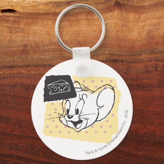 Jerry Cheese Sleutelhanger (Voorkant)